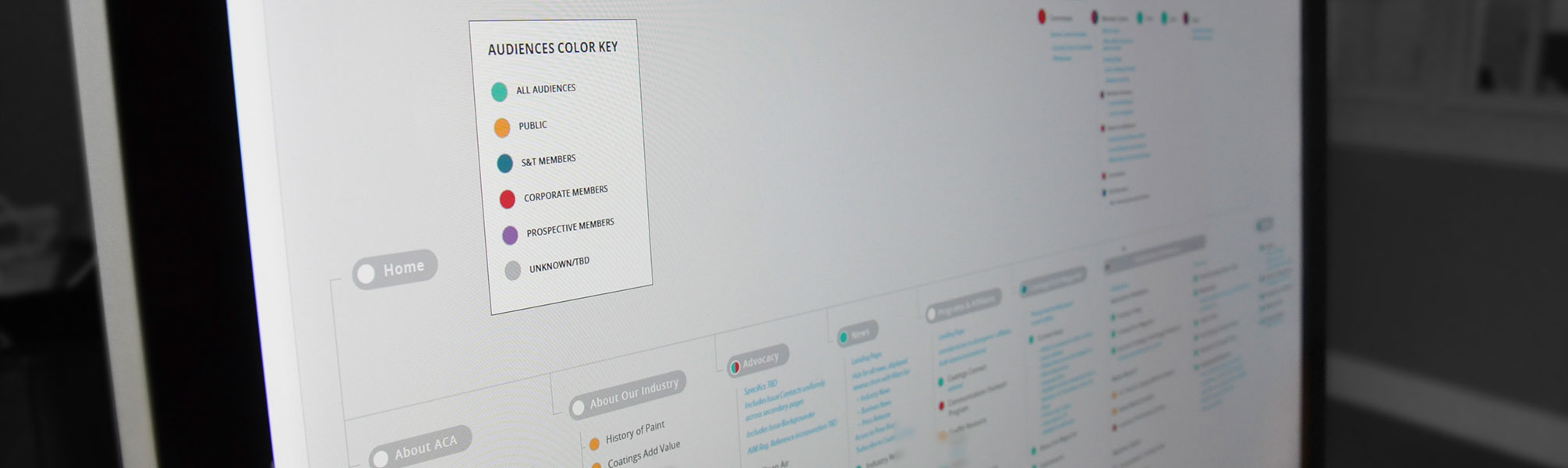 Preview of the sitemap for the new Paint.org