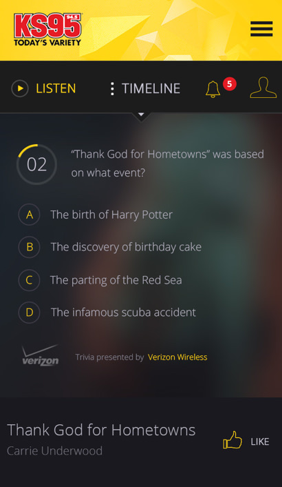 Hubbard Radio trivia mockup