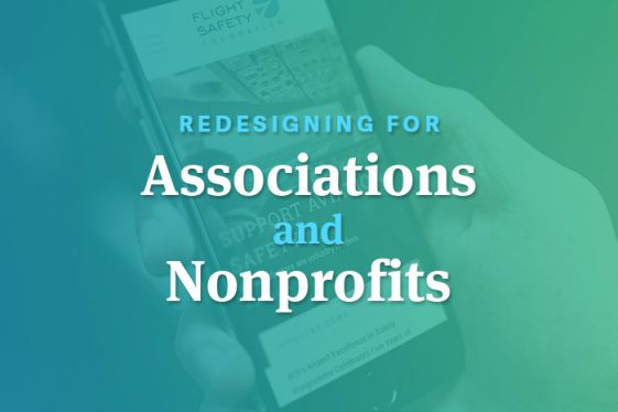 Redesigning for associations and nonprofits