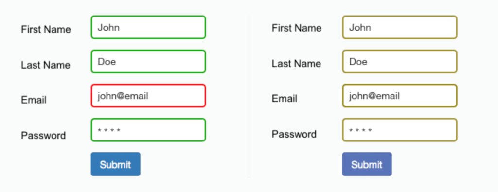 color fields for 508 accessibility