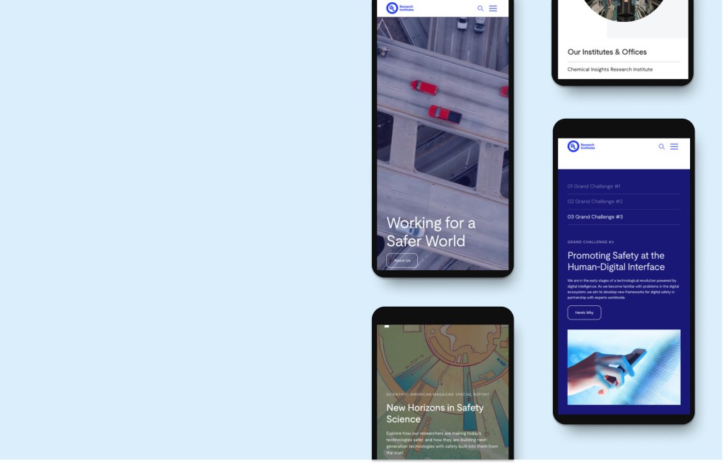 UL WordPress website